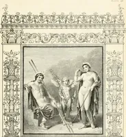An illustration from Pompeiana : the topography, edifices, and ornaments of Pompeii (1821)