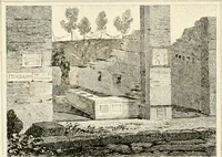 An illustration from Pompeiana : the topography, edifices, and ornaments of Pompeii (1821)