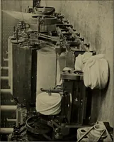 An illustration from Tops, a new American industry; a study in the development of the American worsted manufacture. The Arlington mills (1898)
