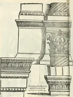 An illustration from Torelli Saraynae Veronensis leg. doct. De origine et amplitudine ciuitatis Veronæ : eiusdem de viris illustribus antiquis veronensibus, de his, qui potiti fuerunt dominio ciuitatis Veronæ, de monumentis antiquis vrbis, & agri veronensis, de interpretatione litterarum antiquarum : index præterea huius operis in calce additus est (1540)