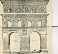 An illustration from Torelli Saraynae Veronensis leg. doct. De origine et amplitudine ciuitatis Veronæ : eiusdem de viris illustribus antiquis veronensibus, de his, qui potiti fuerunt dominio ciuitatis Veronæ, de monumentis antiquis vrbis, & agri veronensis, de interpretatione litterarum antiquarum : index præterea huius operis in calce additus est (1540)