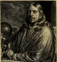 An illustration from Inleyding tot de hooge schoole der schilderkonst : anders de zichtbaere werelt : verdeelt in negen leerwinkels, yder bestiert door eene der zanggodinnen : ten hoogsten noodzakelijk, tot onderwijs, voor alle die deeze edele, vrye, en hooge konst oeffenen, of met yver zoeken te leeren, of anders eenigzins beminnen (1678)