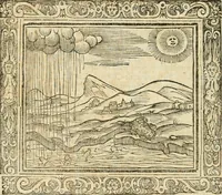 An illustration from Tou Hagiou Patros hemon Epiphaniou, episkopou Konstanteias Kyprou, Peri ton physiologon; tou autou Eis ta baia logos. Sancti patris nostri Epiphanii, Episcopi Constantiae Cypri, Ad physiologum; Eiusdem In die festo palmarum sermo (1587)