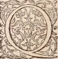 An illustration from [Tou megalou Hippocratous pantōn tōn iatrōn koryphaiou ta euriskomena (romanized form)] Magni Hippocratis, medicorum omnium facile principis, opera omnia quae extant: in VIII. sectiones ex Erotiani mente distributa. Nunc denuo latina interpretatione & annotationibus illustrata, Anutio Foesio (1657)