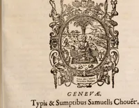 An illustration from [Tou megalou Hippocratous pantōn tōn iatrōn koryphaiou ta euriskomena (romanized form)] Magni Hippocratis, medicorum omnium facile principis, opera omnia quae extant: in VIII. sectiones ex Erotiani mente distributa. Nunc denuo latina interpretatione & annotationibus illustrata, Anutio Foesio (1657)
