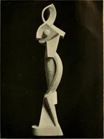 An illustration from Tournée de l'exposition de sculptures, sculpto-peintures, peintures, dessins de Alexandre Archipenko : du 24 nov. au 10 déc. [1919] Salle d'exposition de la Librairie Kundig, Genève; du 8 janvier au 8 février [1920] Kunsthaus à Zurich, en 1920: (1920)