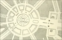 An illustration from Town planning, past, present and possible (1911)