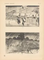 An illustration from Toyokuni, Hiroshigé : estampes japonaises tirées des collections de MM. Bing, Bouasse-Lebel, Bullier...et exposées au Musée des arts décoratifs en janvier 1914 (1914)