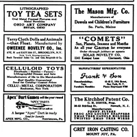 An illustration from Toys And Novelties, Volume 19, Issue No. 1 6 January June 1922 (1922)