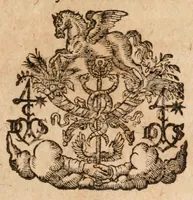 An illustration from T. Petroni Arbitri Satyricon cum Petroniorum fragmentis : nunc iterum limatum & auctum (1621)