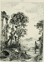 An illustration from A treatise on etching (1880)