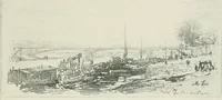 An illustration from A treatise on etching (1880)