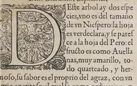 An illustration from Tractado delas drogas, y medicinas de las Indias Orientales (1578)