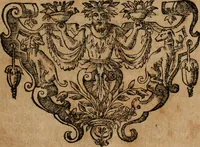 An illustration from Tractatus de regalibus, sive explicatio brevis et methodica ... quae sint regalia in usibus feudorum ... In praesentia verò, de regalibus in genere, quid juris sit, cum venationum tantùm materia, in lucem feliciter prodit autore Friderico Pruckmanno (1672)
