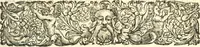 An illustration from Tractatus de siglis veterum omnibus elegantioris literaturae amatoribus utilissimus, in quo continentur quae ad interpretationem numismatum, inscriptionum, juris et fere omnium artium requiruntur, cujus subsidio facile literae explicari possunt (1703)