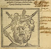 An illustration from Tractatus perutilis et completus de fractura cranei (1535)