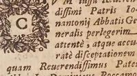 An illustration from Tractatvs, in quo examinantur, & soluuntur iuxta varietatem sententiarum probabilium omnia, quae spectant ad cometas : in quo agitur praesertim de eo, qui caepit obseruari hìc circa medium mensis decembris anni 1664 (1670)