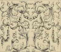 An illustration from The tradesmans book of ornamental designs (1847)