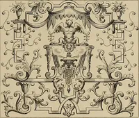 An illustration from The tradesmans book of ornamental designs (1847)