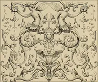 Picture 31 of 103 from The tradesmans book of ornamental designs (1847), leaf 32