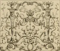 An illustration from The tradesmans book of ornamental designs (1847)