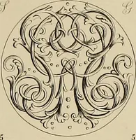 An illustration from The tradesmans book of ornamental designs (1847)