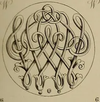 Picture 77 of 103 from The tradesmans book of ornamental designs (1847), leaf 86