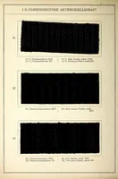 An illustration from Tragechte Färbungen auf gemusterten Herrenstoffen = Teintures solides au porter sur tissus nouveauté pour hommes (1920)