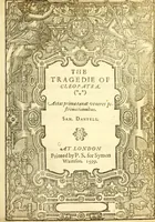 An illustration from Tragedie of Cleopatra (1599)