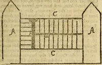 An illustration from Tragi-Comœdia. : being a brief relation of the strange, and wonderfull hand of God discovered at Witny, in the comedy Acted there February the third, where there were some slaine, many hurt, with severall other remarkable passages. ; Together with what was preached in three sermons on that occasion from Rom. 1.18. ; Both which may serve as some check to the growing atheisme of the present age. (1653)