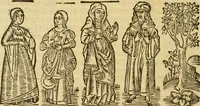 Picture 20 of 27 from Tragicomedia de Calisto y Melibea : en la qual se contiene de mas de su agradable y dulce estilo muchas sentencias filosofales : y avisos muy necessarios para mancebos : mostrandoles los engaños q estan encerrados en seruientes [sic] y alcahuetas : y nuevamente añadidos el tractado de Centurio (1502), leaf 139