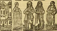 Picture 6 of 27 from Tragicomedia de Calisto y Melibea : en la qual se contiene de mas de su agradable y dulce estilo muchas sentencias filosofales : y avisos muy necessarios para mancebos : mostrandoles los engaños q estan encerrados en seruientes [sic] y alcahuetas : y nuevamente añadidos el tractado de Centurio (1502), leaf 47
