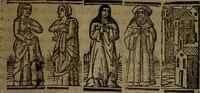 An illustration from Tragicomedia de Calisto y Melibea : enla qual se co[n]tiene de mas de su agradable [y] dulce estilo, muchas sente[n]cias filosofales [y] auisos muy necessarios para ma[n]cebos, mostra[n]doles los engaños q[ue] esta[n] encerrados en seruientes [y] alcahuetas, [y] nueuame[n]te añadido el tractado d[e] ce[n]turio (1534)