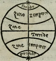 An illustration from Traicté de la sphere dv monde. Diusé en cinq liures (1664)