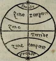 An illustration from Traicté de la sphere dv monde. Diusé en cinq liures (1664)