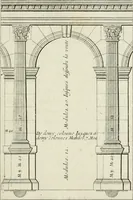 An illustration from Traicté des cinq ordres d'architecture, desquels se sont seruy les anciens (1645)