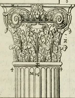 An illustration from Traicté des cinq ordres d'architecture, desquels se sont seruy les anciens (1645)