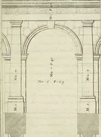 An illustration from Traicté des cinq ordres d'architecture, desquels se sont seruy les anciens (1645)