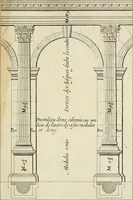 An illustration from Traicté des cinq ordres d'architecture, desquels se sont seruy les anciens (1645)