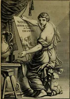 An illustration from Traicté des manieres de grauer en taille douce sur l'airin : par le moyen des eaux fortes, & des vernix durs & mols : ensemble de la façon d'en imprimer les planches & d'en construire la presse, & autres choses concernans lesdits arts (1645)