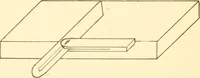 An illustration from Training in wood-work, designed for use in manual training and technical school; consisting of three parts: carpentry, wood-turning and pattern work (1902)