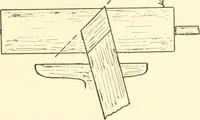 An illustration from Training in wood-work, designed for use in manual training and technical school; consisting of three parts: carpentry, wood-turning and pattern work (1902)