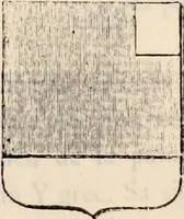 An illustration from Traité complet de la science du blason : à l'usage des bibliophiles, archéologues, amateurs d'objets d'art et de curiosité, numismates, archivistes, artistes, etc. (1880)