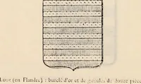 An illustration from Traité complet de la science du blason : à l'usage des bibliophiles, archéologues, amateurs d'objets d'art et de curiosité, numismates, archivistes, artistes, etc. (1880)
