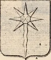 An illustration from Traité complet de la science du blason : à l'usage des bibliophiles, archéologues, amateurs d'objets d'art et de curiosité, numismates, archivistes, artistes, etc. (1880)