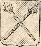 An illustration from Traité complet de la science du blason : à l'usage des bibliophiles, archéologues, amateurs d'objets d'art et de curiosité, numismates, archivistes, artistes, etc. (1880)