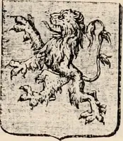 An illustration from Traité complet de la science du blason : à l'usage des bibliophiles, archéologues, amateurs d'objets d'art et de curiosité, numismates, archivistes, artistes, etc. (1880)