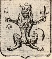 An illustration from Traité complet de la science du blason : à l'usage des bibliophiles, archéologues, amateurs d'objets d'art et de curiosité, numismates, archivistes, artistes, etc. (1880)
