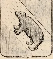 An illustration from Traité complet de la science du blason : à l'usage des bibliophiles, archéologues, amateurs d'objets d'art et de curiosité, numismates, archivistes, artistes, etc. (1880)