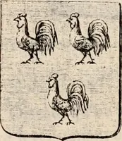 An illustration from Traité complet de la science du blason : à l'usage des bibliophiles, archéologues, amateurs d'objets d'art et de curiosité, numismates, archivistes, artistes, etc. (1880)
